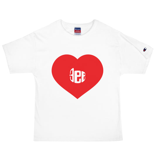 ハート、3ee Tシャツ